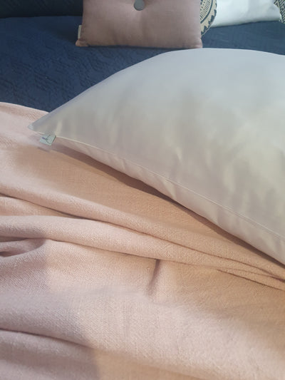 1/2 & 1/2 Pillowcase Set (2) in 'White'
